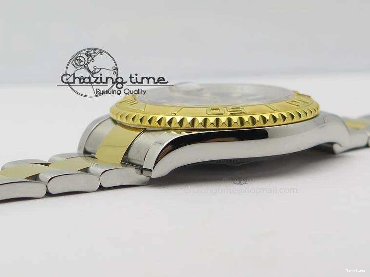 MiroTime 0207 Unisex Yacht-Master 116622 JF Best Edition SS YG Blue Dial On Bracelet A 3916